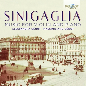 CD Shop - SINIGAGLIA, L. MUSIC FOR VIOLIN & PIANO