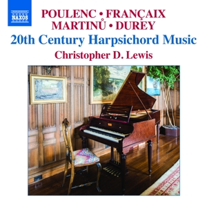 CD Shop - POULENC/FRANCAIX/MARTINU/ 20TH CENTURY HARPDICHORD MUSIC