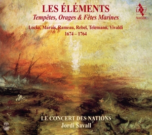 CD Shop - LE CONCERT DES NATIONS / JORDI SAVALL Les Elements - Marines 1674-1764