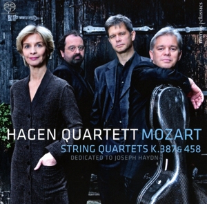 CD Shop - HAGEN QUARTETT Mozart: String Quartets K.387 & 458 (Dedicated To Joseph Haydn)