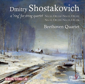CD Shop - SHOSTAKOVICH, D. String Quartets No.10,11, & 13