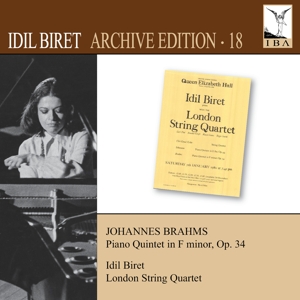 CD Shop - BIRET, IDIL ARCHIVE EDITION 18:BRAHMS PIANO QUINTET IN F MINOR