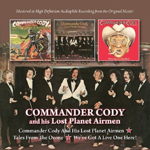 CD Shop - COMMANDER CODY AND HIS LO COMMANDER CODY AND HIS LOST PLANET AIRMEN/TALES FROM THE OZONE/WE\