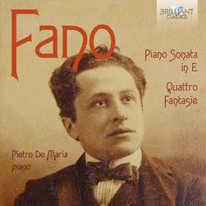 CD Shop - FANO, G.A. PIANO SONATA IN E MINOR/QUATTRO FANTASIE