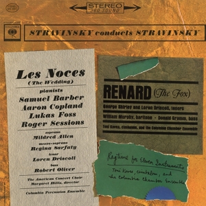 CD Shop - STRAVINSKY, I. LES NOCES/RENARD