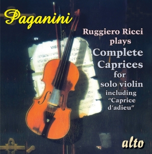 CD Shop - PAGANINI, N. COMPLETE CAPRICES FOR SOLO VIOLIN