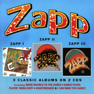 CD Shop - ZAPP ZAPP I/ZAPP II/ZAPP III -3 CLASSIC ALBUMS ON 2CD