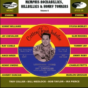 CD Shop - V/A MEMPHIS ROCKABILLIES HILLBILLIES & HONKY TONKERS 6