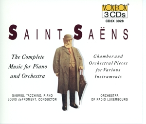 CD Shop - SAINT-SAENS, C. 5 PIANO CONCERTI