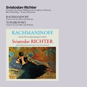 CD Shop - RICHTER, SVIATOSLAV RACHMANINOFF CONCERTO NO.2 FOR PIANO AND ORCHESTRA + TCHAIKOVSKY CONCERTO NO1 FOR PIANO AND ORCHESTRA