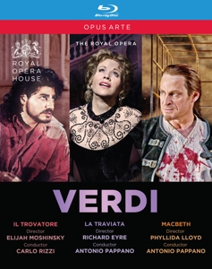 CD Shop - VERDI, GIUSEPPE LA TRAVIATA/IL TROVATORE/MACBETH