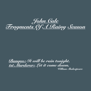 CD Shop - CALE, JOHN FRAGMENTS OF A RAINY SEASON