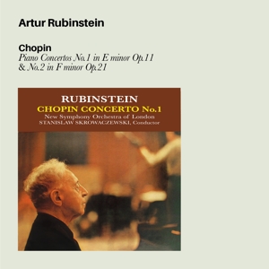 CD Shop - RUBINSTEIN, ARTUR CHOPIN.PIANO CONCERTOS IN NO 1 IN E MINOR OP.11 & NO 2 IN F MINOR OP. 21