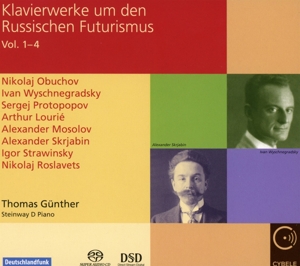 CD Shop - GUNTHER, THOMAS Piano Works During and After Russian Futurism Vol.1-4