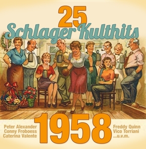 CD Shop - V/A 25 SCHLAGER KULTHITS 1958