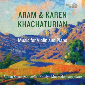 CD Shop - KHACHATURIAN, A. & K. MUSIC FOR VIOLIN & PIANO