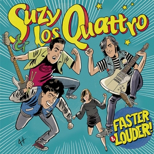 CD Shop - SUZY & LOS QUATTRO FASTER & LOUDER
