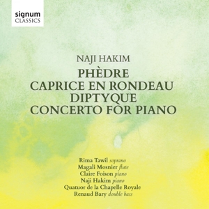 CD Shop - HAKIM, NAJI PHEDRE/CAPRICE EN RONDEAU/DIPTYQUE/CONCERTO FOR PIANO