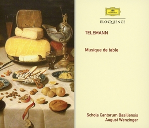 CD Shop - TELEMANN, G.P. MUSIQUE DE TABLE