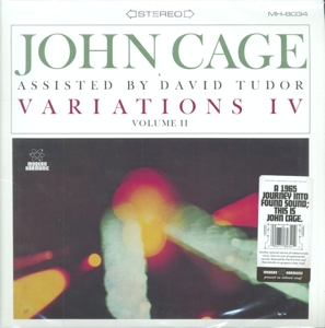 CD Shop - CAGE, JOHN & DAVID TUDOR VARIATIONS IV VOLUME II
