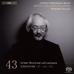 CD Shop - BACH, JOHANN SEBASTIAN Cantatas Vol.43