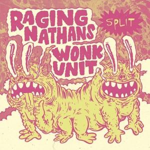 CD Shop - WONK UNIT/RAGING NATHANS 7-SPLIT