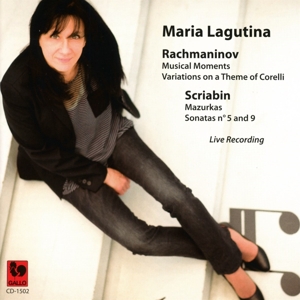 CD Shop - LAGUTINA, MARIA RACHMANINOFF - SCRIABINE