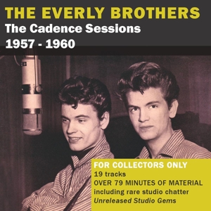 CD Shop - EVERLY BROTHERS CADENCE SESSIONS VOLUME 2 1957-1960