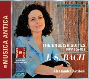 CD Shop - BACH, JOHANN SEBASTIAN ENGLISH SUITES BWV806-811
