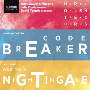 CD Shop - MCCARTHY/TODD CODEBREAKER/ODE TO A NIGHTINGALE