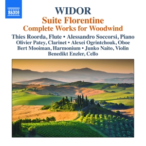 CD Shop - WIDOR, C.M. SUITE FLORENTINE/COMPLETE WORKS FOR WOODWIND