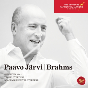 CD Shop - BRAHMS, JOHANNES Brahms: Symphony No. 2, Tragic Overture & Academic Festival Overture
