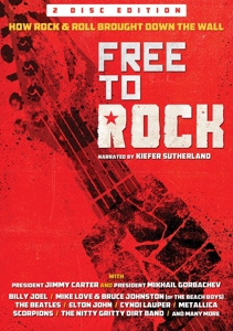 CD Shop - V/A FREE TO ROCK: HOW ROCK & ROLL BROUGHT DOWN THE WALL