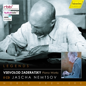 CD Shop - ZADERATSKY, C. PIANO WORKS