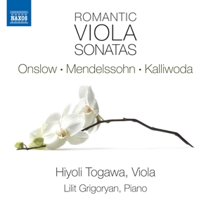 CD Shop - ONSLOW/MENDELSSOHN/KALLIW ROMANTIC VIOLA SONATAS