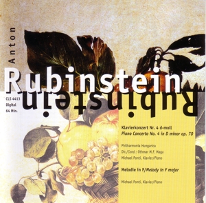 CD Shop - RUBINSTEIN, ANTON KLAVIERKONZERT NR.4 OP.70
