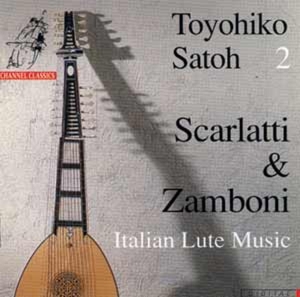 CD Shop - SCARLATTI/ZAMBONI ITALIAN LUTE MUSIC