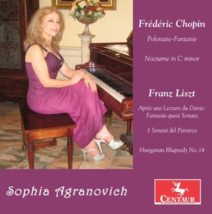 CD Shop - AGRANOVICH, SOPHIA PIANO WORKS