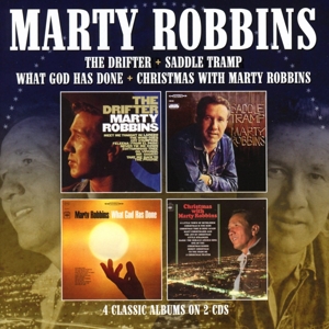 CD Shop - ROBBINS, MARTY DRIFTER/SADDLE TRAMP/ WHAT GOD HAS DONE/CHRISTMAS WITH