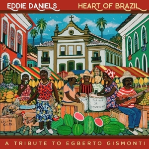 CD Shop - DANIELS, EDDIE HEART OF BRAZIL
