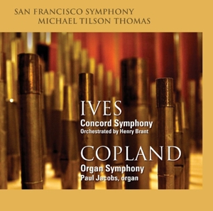 CD Shop - IVES/COPLAND Concord Symphony/Organ Symphony