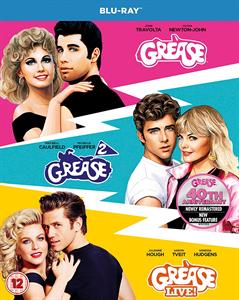 CD Shop - MOVIE GREASE 1-2/GREASE LIVE