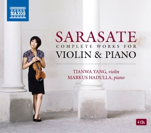 CD Shop - SARASATE, P. DE COMPLETE WORKS FOR VIOLIN AND PIANO