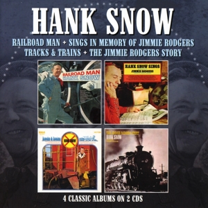 CD Shop - SNOW, HANK RAILROAD MAN / SINGS IN MEMORY OF JIMMIE RODGERS