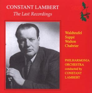 CD Shop - LAMBERT, CONSTANT LAST RECORDINGS