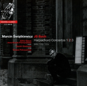 CD Shop - BACH, JOHANN SEBASTIAN HARPSICHORD CONCERTOS 1-3 BWV1052-1054