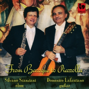 CD Shop - SCANZIANI, SILVANO & DOME FROM BAROQUE TO PIAZZOLLA - OBOE AND GUITAR