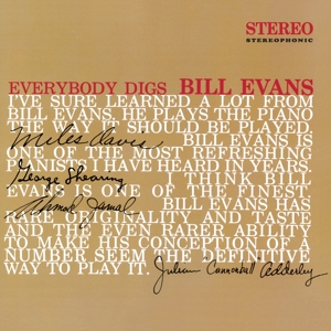 CD Shop - EVANS, BILL EVERYBODY DIGS BILL EVANS