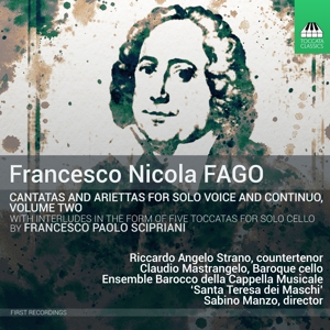 CD Shop - FAGO, F.N. CANTATAS AND ARIETTAS FOR SOLO VOICE AND CONTINUO VOL.2