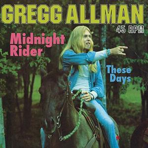 CD Shop - ALLMAN, GREGG MIDNIGHT RIDER/THESE DAYS